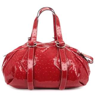 VIVIENNE WESTWOOD London woman Red Leather Hand Bag New From Shop 