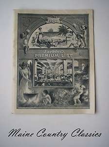 Antique 1905 LARKIN PREMIUM LIST CATALOG  