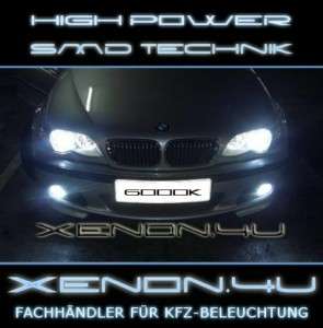   SMD High Power Xenon Look Nebelscheinwerfer BMW 3er E46 Coupé Cabrio
