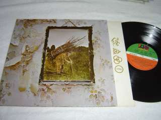 LED ZEPPELIN IV Four Zoso LP Stairway to Heaven VG/VG+  