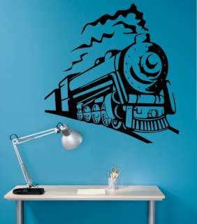 Dampflokomotive Wandtattoo Eisenbahn Modellbau Art.90  