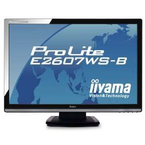 Iiyama PLE2607WS B1 66,0 cm (26 Zoll) Widescreen TFT Monitor HDMI, DVI 