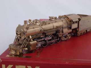   SCALE Brass 2 8 2 Santa Fe ATSF Class 3160 Steam Locomotive  