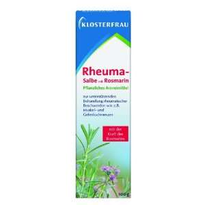 Klosterfrau Rheuma Salbe mit Rosmarin 100 g  Drogerie 