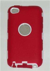   Hard Case w/ Cover Silicone Skin 4 iPod Touch 4th Generation  