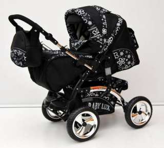 Evolution Kombi Kinderwagen 6 fach Federung *lux4kids* 4260261557637 