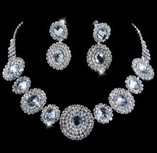  wedding bridal rhinestone crystal bridal evening lariat necklace 