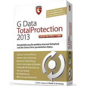 Data TotalProtection 2013   3 PC  Software