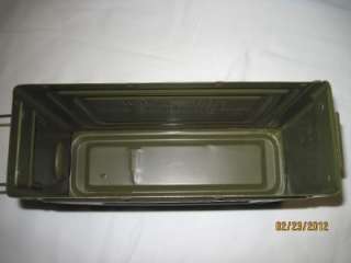   Military Reeves 30 Cal. M1 Ammunition Box   Outstanding Condition