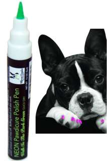 Dog Nail Polish Pen    NEON GREEN    Easy Application  