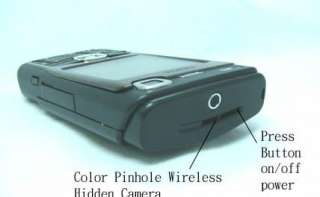 C215 2.4G Wireless CH3  2450MHz Phone Pinhole Camera  