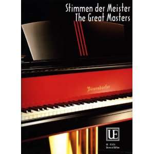 Stimmen der Meister. Klavier  Bücher