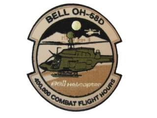   WARRIOR 400,000 COMBAT FLIGHT AVIATION ARMY BELL HELICOPTER PATCH