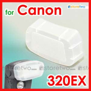 Flash Bounce Diffuser Cap Box for Canon Speedlite 320EX  