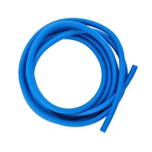 Bulk MEDIUM / HEAVY resistance exercise TUBING roll band BLUE tube 