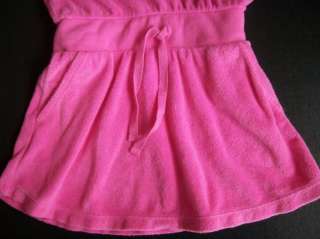 Ralph Lauren Polo Pink Terry Dress Swimsuit Girls 2 2T  