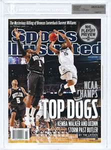 SPORTS ILLUSTRATED BGS Uncirculated KEMBA WALKER UCONN  