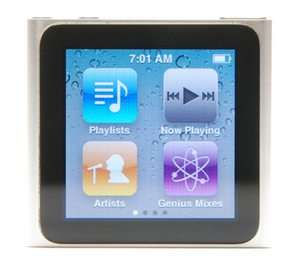 Apple iPod nano 6th Generation Silver 16 GB Latest Model 0885909391899 