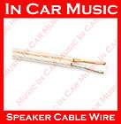 5M 12 Gauge Clear Speaker Subwoofer Cable 4.0mm2 wires
