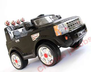   12V LAND ROVER Electric Battery TRUCK BLACK/GREEN/RED/SILVER  