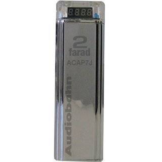 Audiobahn 2.0 Farad Capacitor with 4 Digit Digital Display (ACAP7J)