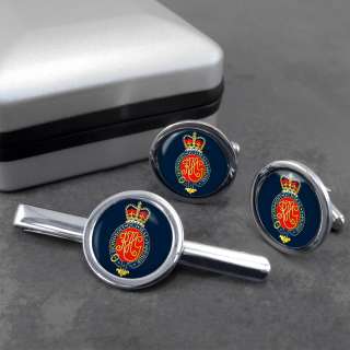Royal Horse Guards RHG Cufflinks/Tie Slide Gift Set  