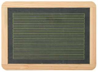 Schiefertafel mit Linien   Holz   Gr. 30 x 22 cm   neu  