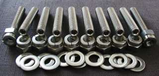 This auction is for 10x M8 STAINLESS exhaust studs to fit Land Rover 