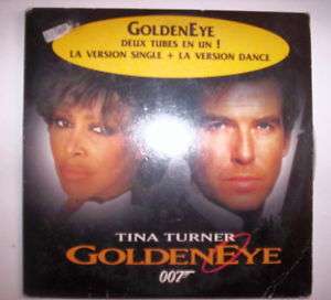   CD SINGLE GOLDEN EYE JAMES BOND TINA TURNER