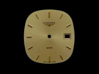 Original Vintage LONGINES QWR Watch Dial Mens New  