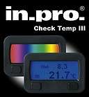 in.pro. Check Temp III Innen /Außenthermometer / Eiswarner / Uhrzeit 