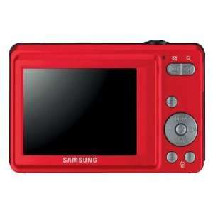 SAMSUNG ES60 12MP DIGITAL CAMERA RED **NO BATTERY OR USB CABLE 