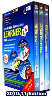 The Official DSA Complete Learner Driver Pack 20 10 /1 1 (CD 