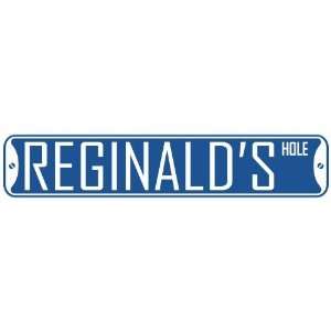   REGINALD HOLE  STREET SIGN