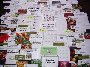 Greengrocer  Fruit & Veg Shop Role Play Resources On CD  