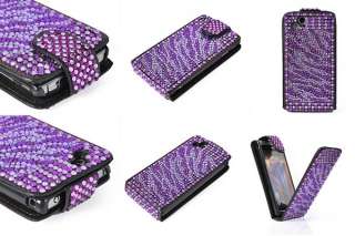   HOUSSE COQUE CUIR STRASS BLING pour SONY XPERIA ARC X12