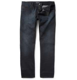 Dolce & Gabbana Straight Leg Overdyed Jeans  MR PORTER