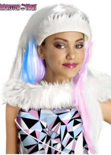 Monster High Abbey Bominable Child Wig Hats, Wigs & Masks Wigs TV 