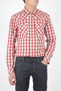 Levis  Red Scholar Check Shirt by Levis