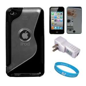   Apple iPod Touch 4th Gen + USB Travel Wall Charger with LED Power