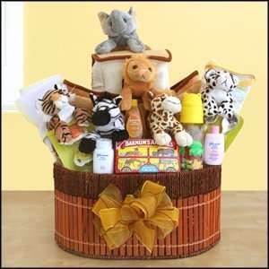 Noahs Ark Newborn Baby Gift Basket  Baby Shower Gift Idea  