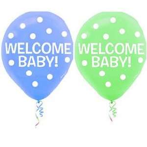    New Baby Girl Arrival Baby Shower Balloon   10ct Toys & Games