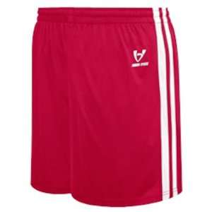  High Five Calypso Soccer Shorts   SCARLET/WHITE A2XL 