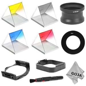   Filters (Red, Yellow, Blue, Grey) + Lens Pen Camera Cleaning System