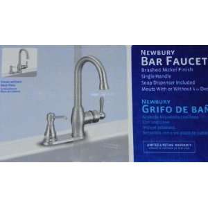  Glacier Bay Newbury Single Handle Bar Faucet with Soap 