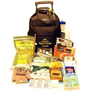  Roll and Go Survival Kit on Wheels   Two Person (27 piece 