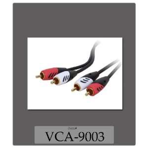   RCA MALE TO DUAL RCA MALE STEREO AUDIO CABLE
