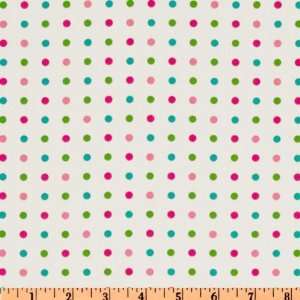   One Organic Dots Sweet Pea Fabric By The Yard Arts, Crafts & Sewing