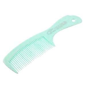  Rosallini Ladies Flat Handle Green Plastic Comb Hair 