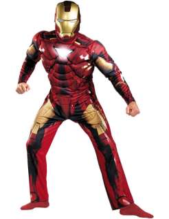 Muscle Chest Iron Man 2 Super Hero Costume  Jokers Masquerade